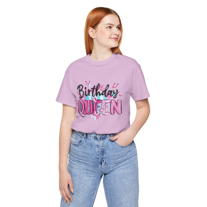 Birthday Queen - Women Jersey Short Sleeve Tee