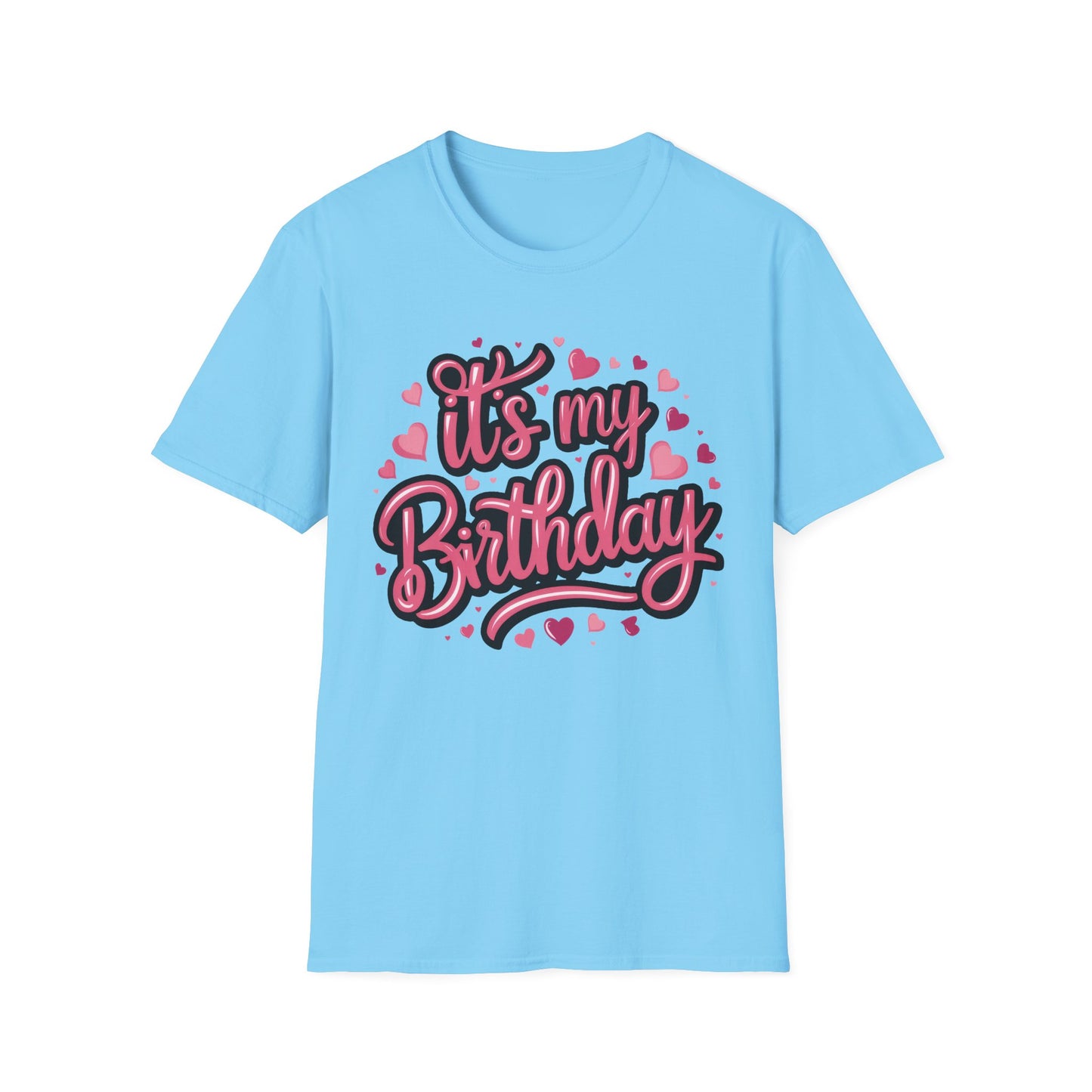 It's My Birthday Softstyle Girls T-Shirt
