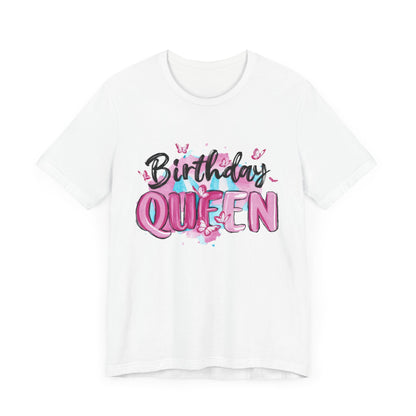 Birthday Queen - Women Jersey Short Sleeve Tee