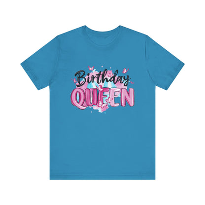 Birthday Queen - Women Jersey Short Sleeve Tee