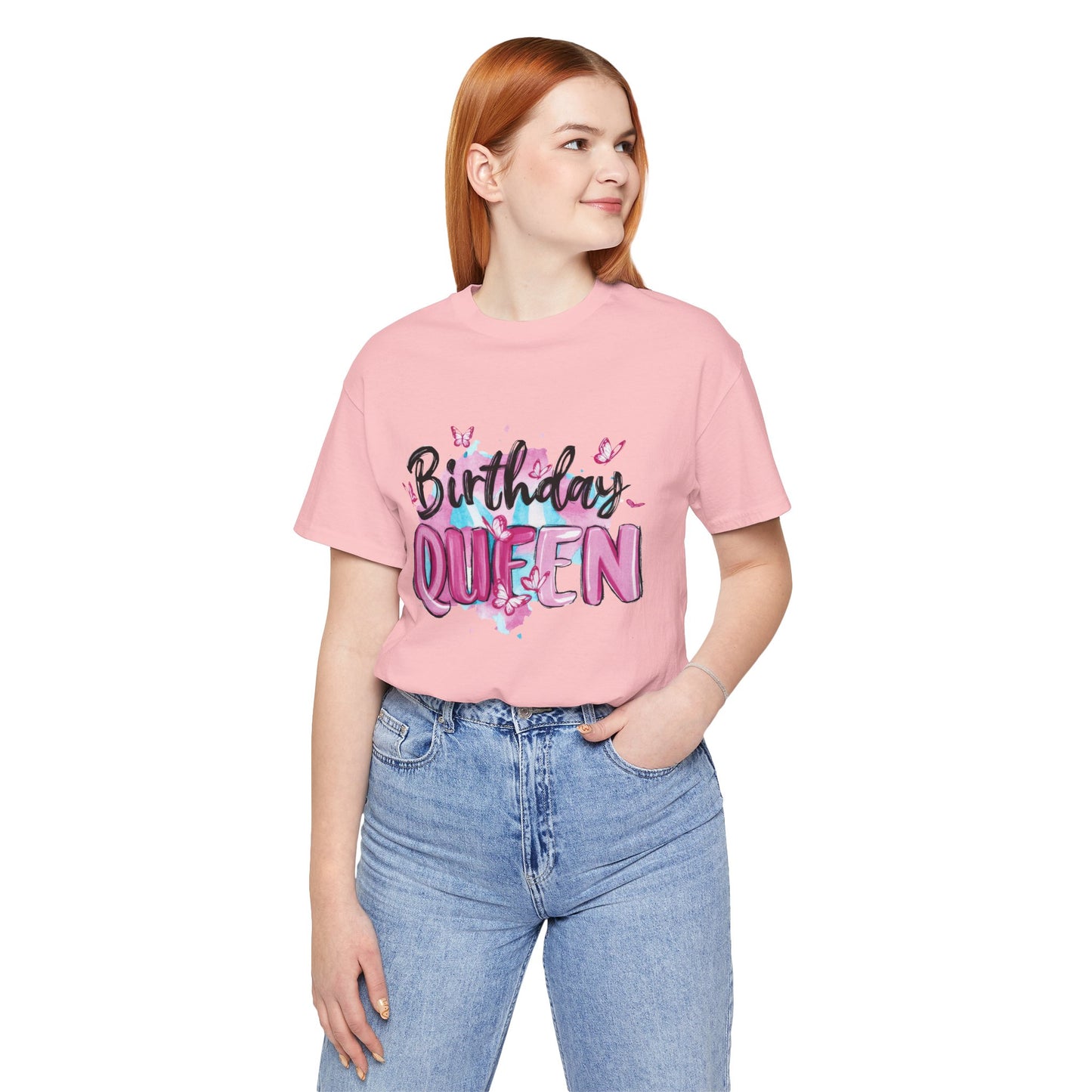 Birthday Queen - Women Jersey Short Sleeve Tee