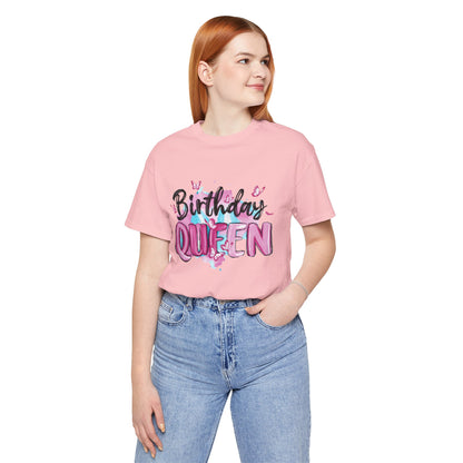Birthday Queen - Women Jersey Short Sleeve Tee