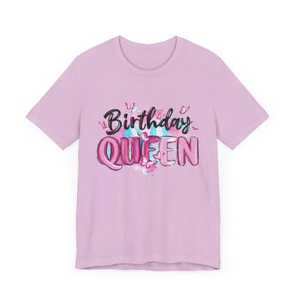 Birthday Queen - Women Jersey Short Sleeve Tee