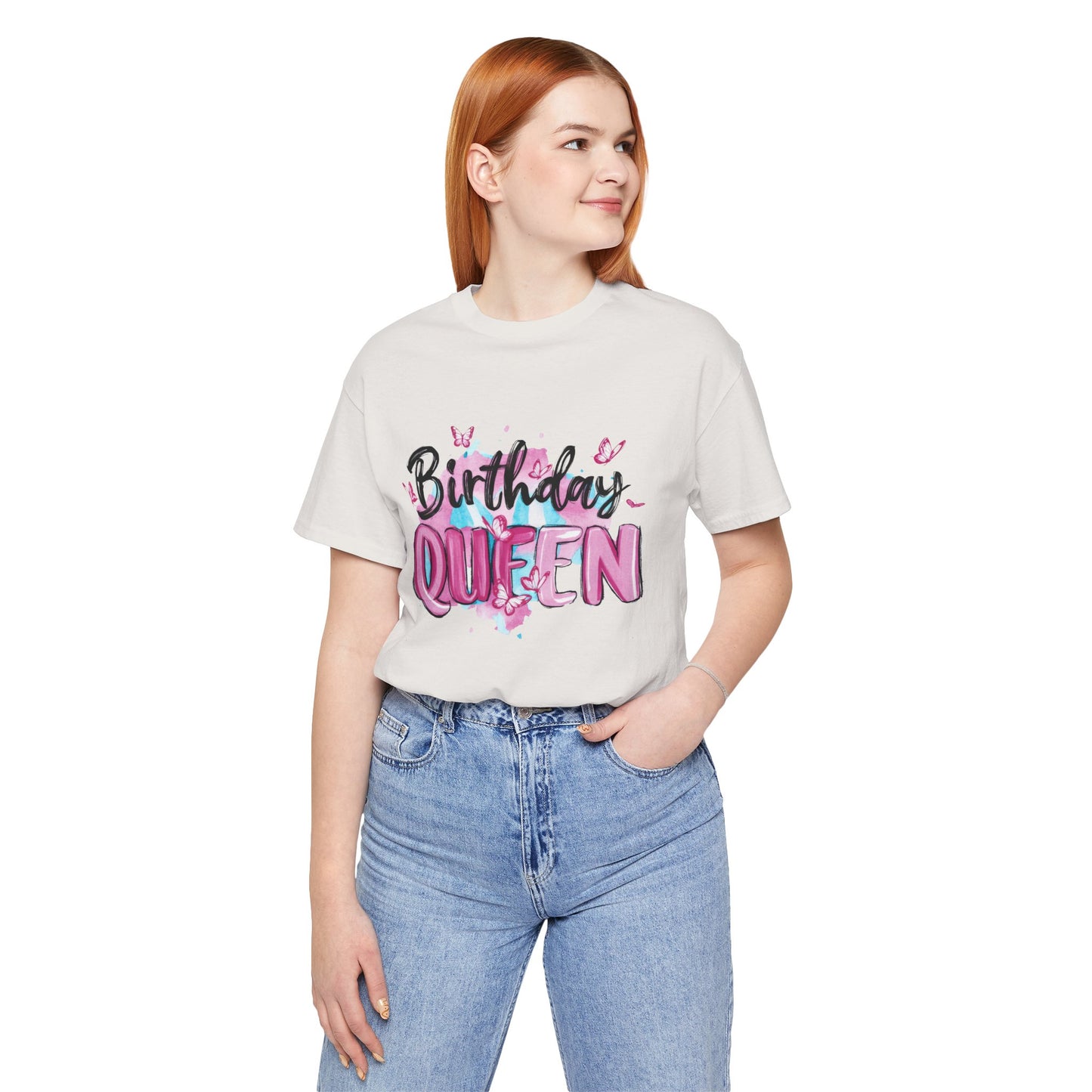 Birthday Queen - Women Jersey Short Sleeve Tee