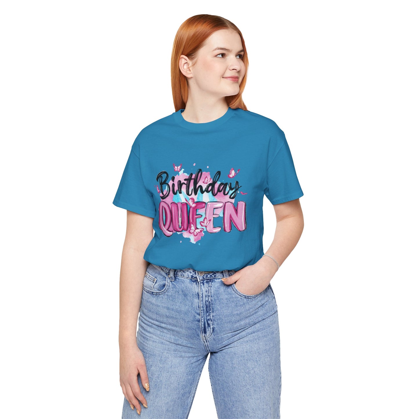 Birthday Queen - Women Jersey Short Sleeve Tee