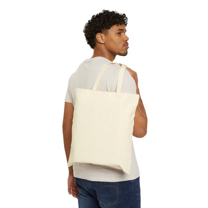 System Online Canvas Tote Bag — Retro Futuristic Graphic Eco Shopper
