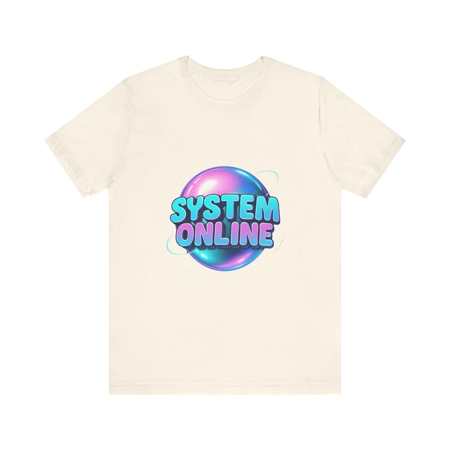 System Online T-Shirt — Retro Futuristic Gaming Tee