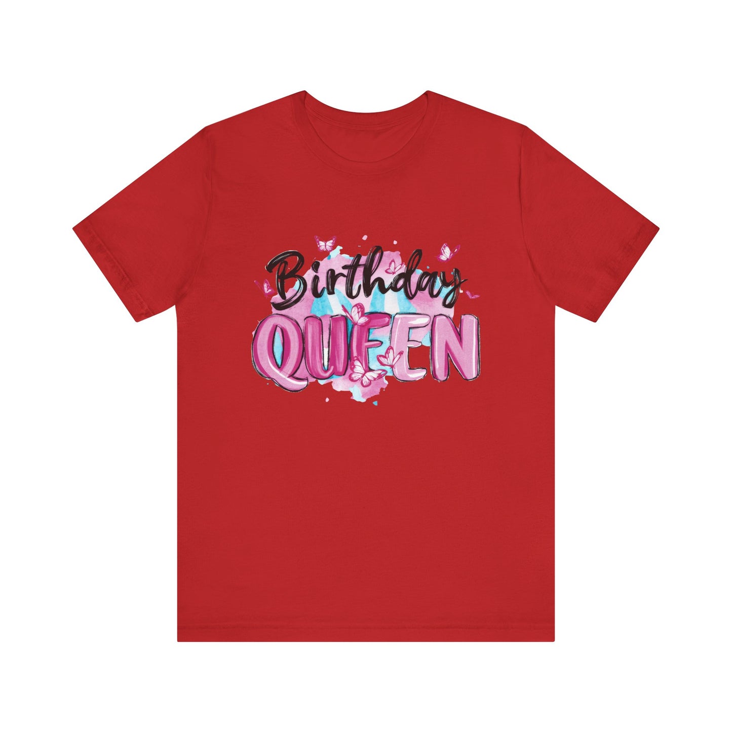 Birthday Queen - Women Jersey Short Sleeve Tee