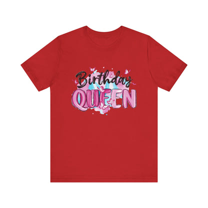 Birthday Queen - Women Jersey Short Sleeve Tee