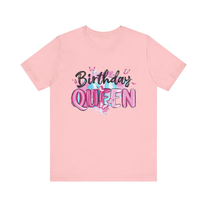 Birthday Queen - Women Jersey Short Sleeve Tee