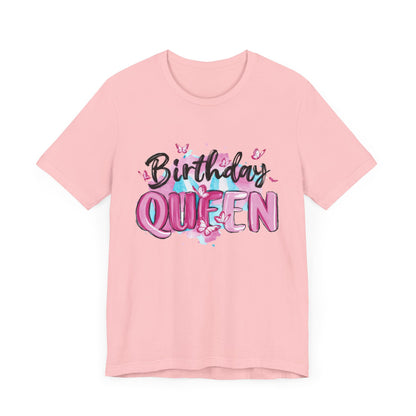 Birthday Queen - Women Jersey Short Sleeve Tee