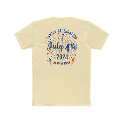 4th of July, 2024 4th Of july Men's Cotton Crew Tee, independence Day!