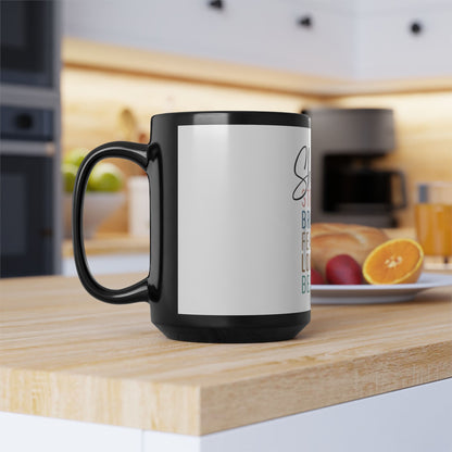 She Is Strong Brave Fearless Black - Mother Day Mug