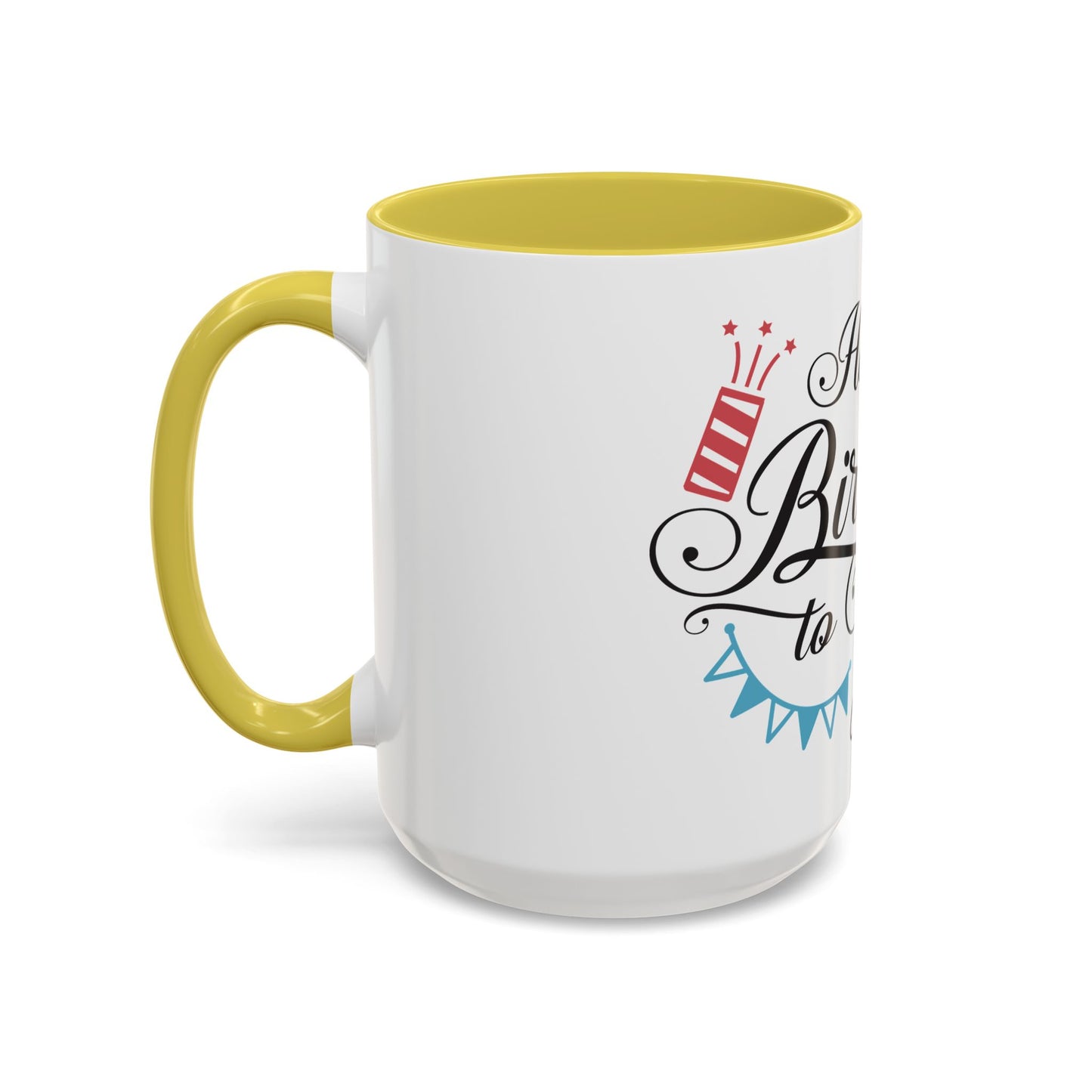 Happy Birthday To You Colorful Mugs