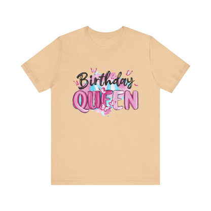 Birthday Queen - Women Jersey Short Sleeve Tee