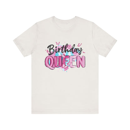 Birthday Queen - Women Jersey Short Sleeve Tee